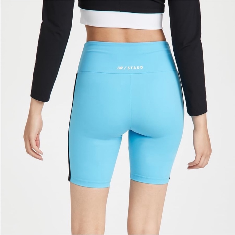 New Balance x Staud Biker Shorts Size Medium - Picture 9 of 10